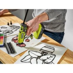 Ryobi All Purpose Full Size Black Glue Sticks (72-Pack) -RYOBI TOOLS SALE ryobi adhesives tape a1931204 6 a0 1000