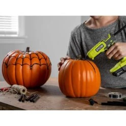 Ryobi All Purpose Full Size Black Glue Sticks (84-Pack) -RYOBI TOOLS SALE ryobi adhesives tape a1931204 7 1d 1000