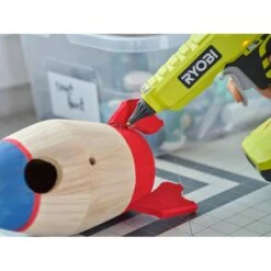 Ryobi 24PC Full Size Color Glue Sticks (Red, Orange, Yellow) -RYOBI TOOLS SALE ryobi adhesives tape a1932403 40 1000