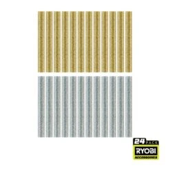 Ryobi 24PC Full Size Glitter Glue Sticks