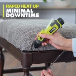 Ryobi USB Lithium Glue Pen Kit With 2.0 Ah USB Lithium Battery, Charging Cable, And USB Lithium 3-Port Charger -RYOBI TOOLS SALE ryobi adhesives tape fvh56k fvch01 1d 1000