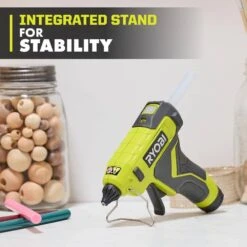Ryobi USB Lithium Cordless Glue Gun Kit With 2.0 Ah Battery, Charging Cable, And Glue Sticks (3-Piece) -RYOBI TOOLS SALE ryobi adhesives tape fvh57k 1d 1000