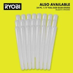 Ryobi USB Lithium Cordless Glue Gun Kit With 2.0 Ah Battery, Charging Cable, And Glue Sticks (3-Piece) -RYOBI TOOLS SALE ryobi adhesives tape fvh57k 1f 1000