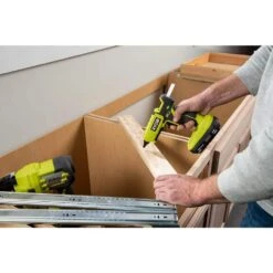 Ryobi ONE+ 18V Cordless Dual Temperature Glue Gun (Tool-Only) With Extra 1/2 In. Glue Sticks (24-Pack) -RYOBI TOOLS SALE ryobi adhesives tape p307 a1932402 4f 1000
