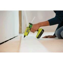 Ryobi ONE+ 18V Cordless Dual Temperature Glue Gun With ONE+ 18V 2.0 Ah Lithium-Ion Battery 18 Ryobi ONE+ 18V Cordless Dual Temperature Glue Gun With ONE+ 18V 2.0 Ah Lithium-Ion Battery -RYOBI TOOLS SALE ryobi adhesives tape p307 pbp006 4f 1000