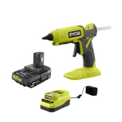 Ryobi ONE+ 18V Cordless Dual Temperature Glue Gun With 2.0 Ah Battery And Charger 26 Ryobi ONE+ 18V Cordless Dual Temperature Glue Gun With 2.0 Ah Battery And Charger -RYOBI TOOLS SALE ryobi adhesives tape p307 psk005 d4 1000