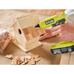 Ryobi ONE+ 18V Cordless Glue Gun Kit With 2.0 Ah Battery And Charger -RYOBI TOOLS SALE ryobi adhesives tape pcl921k1 4f 1000