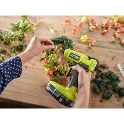 Ryobi ONE+ 18V Cordless Glue Gun Kit With 2.0 Ah Battery And Charger -RYOBI TOOLS SALE ryobi adhesives tape pcl921k1 c3 1000