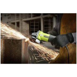 Ryobi 5.5 Amp Corded 4-1/2 In. Angle Grinder -RYOBI TOOLS SALE ryobi angle grinders ag4031g 1d 1000