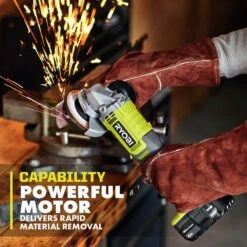 Ryobi ONE+ 18V Cordless 4-1/2 In. Angle Grinder (Tool Only) -RYOBI TOOLS SALE ryobi angle grinders pcl445b a0 1000