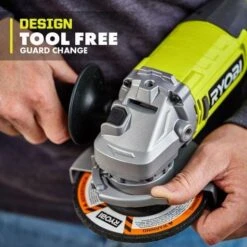 Ryobi ONE+ 18V Cordless 4-1/2 In. Angle Grinder With 2.0 Ah Battery And Charger Kit 16 Ryobi ONE+ 18V Cordless 4-1/2 In. Angle Grinder With 2.0 Ah Battery And Charger Kit -RYOBI TOOLS SALE ryobi angle grinders pcl445b psk005 1d 1000