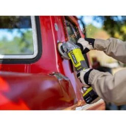 Ryobi ONE+ 18V Cordless 4-1/2 In. Angle Grinder Kit With 4.0 Ah Battery And Charger -RYOBI TOOLS SALE ryobi angle grinders pcl445k1 1f 1000