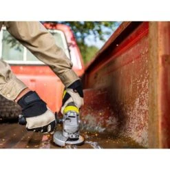 Ryobi ONE+ 18V Cordless 4-1/2 In. Angle Grinder Kit With 4.0 Ah Battery And Charger -RYOBI TOOLS SALE ryobi angle grinders pcl445k1 77 1000