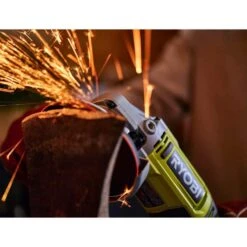 Ryobi ONE+ 18V Cordless 4-1/2 In. Angle Grinder Kit With 4.0 Ah Battery And Charger -RYOBI TOOLS SALE ryobi angle grinders pcl445k1 c3 1000