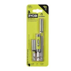 Ryobi Impact Rated Bit Holder Set (3-Piece)
