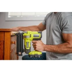 Ryobi ONE+ 18V Cordless 18-Gauge Brad Nailer With 18-Gauge Narrow Crown Stapler, 2.0 Ah Battery, And Charger 21 Ryobi ONE+ 18V Cordless 18-Gauge Brad Nailer With 18-Gauge Narrow Crown Stapler, 2.0 Ah Battery, And Charger -RYOBI TOOLS SALE ryobi brad nailers p321 p361 psk005 1f 1000