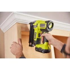 Ryobi ONE+ 18V 18-Gauge Cordless AirStrike Brad Nailer With 2.0 Ah Battery -RYOBI TOOLS SALE ryobi brad nailers p321 pbp006 77 1000