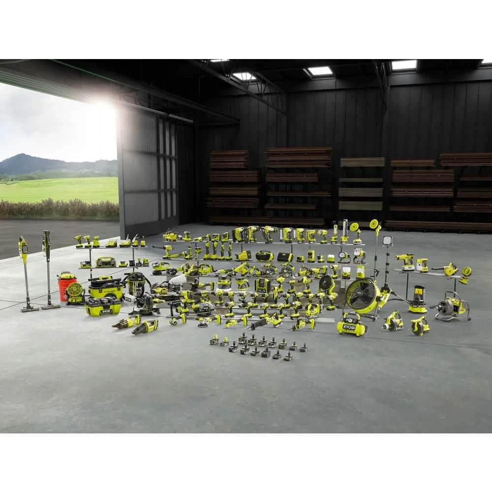 Ryobi ONE+ 18V 18-Gauge Cordless AirStrike Brad Nailer W/ Compact Router (Tools Only) & 15-Piece Shank Carbide Router Bit Set 12 Ryobi ONE+ 18V 18-Gauge Cordless AirStrike Brad Nailer W/ Compact Router (Tools Only) & 15-Piece Shank Carbide Router Bit Set - Image 12