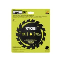 Ryobi 5-1/2 In. 18T Thin Kerf Carbide Circular Saw Blade -RYOBI TOOLS SALE ryobi circular saw blades a065101 40 1000