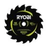 Ryobi 6-1/2 In. 18T Carbide Tipped Thin Kerf Circular Saw Blade
