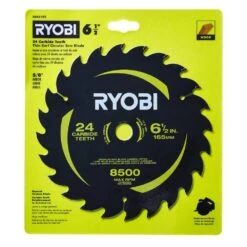Ryobi 6-1/2 In. Thin Kerf 24-Teeth Circular Saw Carbide Blade (1-Piece) 7 Ryobi 6-1/2 In. Thin Kerf 24-Teeth Circular Saw Carbide Blade (1-Piece) -RYOBI TOOLS SALE ryobi circular saw blades a066102 40 1000