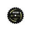 Ryobi 7-1/4 In. X 24 Teeth Carbide Thin Kerf Circular Saw Blade (1-Piece)