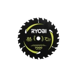 Ryobi 7-1/4 In. X 24 Teeth Carbide Thin Kerf Circular Saw Blade (1-Piece)