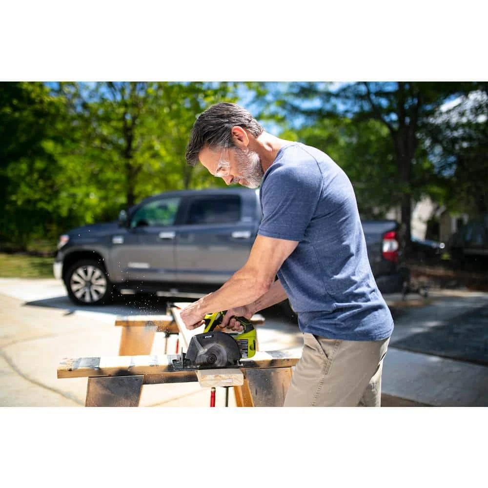 Ryobi ONE+ 18V Cordless 5.5 In. Circular Saw (Tool Only) 4 Ryobi ONE+ 18V Cordless 5.5 In. Circular Saw (Tool Only) - Image 4