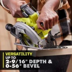 Ryobi ONE+ HP 18V Brushless Cordless 7-1/4 In. Circular Saw (Tool Only) 20 Ryobi ONE+ HP 18V Brushless Cordless 7-1/4 In. Circular Saw (Tool Only) -RYOBI TOOLS SALE ryobi circular saws pblcs302b 77 1000