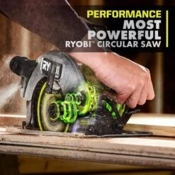 Ryobi ONE+ HP 18V Brushless Cordless 7-1/4 In. Circular Saw (Tool Only) 17 Ryobi ONE+ HP 18V Brushless Cordless 7-1/4 In. Circular Saw (Tool Only) -RYOBI TOOLS SALE ryobi circular saws pblcs302b a0 1000