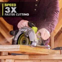 Ryobi ONE+ HP 18V Brushless Cordless 7-1/4 In. Circular Saw With 4.0 Ah HIGH PERFORMANCE EDGE Battery -RYOBI TOOLS SALE ryobi circular saws pblcs302b pbp1104 1d 1000