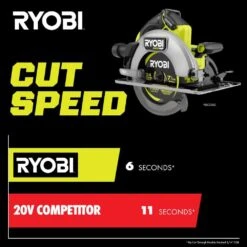 Ryobi ONE+ HP 18V Brushless Cordless 7-1/4 In. Circular Saw With 4.0 Ah HIGH PERFORMANCE EDGE Battery -RYOBI TOOLS SALE ryobi circular saws pblcs302b pbp1104 1f 1000