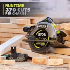 Ryobi ONE+ HP 18V Brushless Cordless 7-1/4 In. Circular Saw With 4.0 Ah HIGH PERFORMANCE EDGE Battery -RYOBI TOOLS SALE ryobi circular saws pblcs302b pbp1104 66 1000