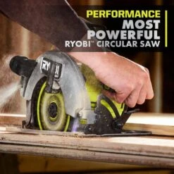 Ryobi ONE+ HP 18V Brushless Cordless 7-1/4 In. Circular Saw With 4.0 Ah HIGH PERFORMANCE EDGE Battery -RYOBI TOOLS SALE ryobi circular saws pblcs302b pbp1104 a0 1000