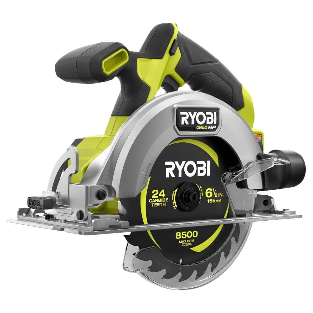 Ryobi ONE+ HP 18V Brushless Cordless Compact 6-1/2 In. Circular Saw (Tool Only) 13 Ryobi ONE+ HP 18V Brushless Cordless Compact 6-1/2 In. Circular Saw (Tool Only) - Image 13