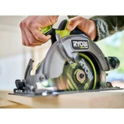 Ryobi ONE+ 18V Lithium-Ion 4.0 Ah Compact Battery (2-Pack) And Charger Kit With ONE+ HP Brushless Circular Saw -RYOBI TOOLS SALE ryobi circular saws psk006 psbcs01b c3 1000