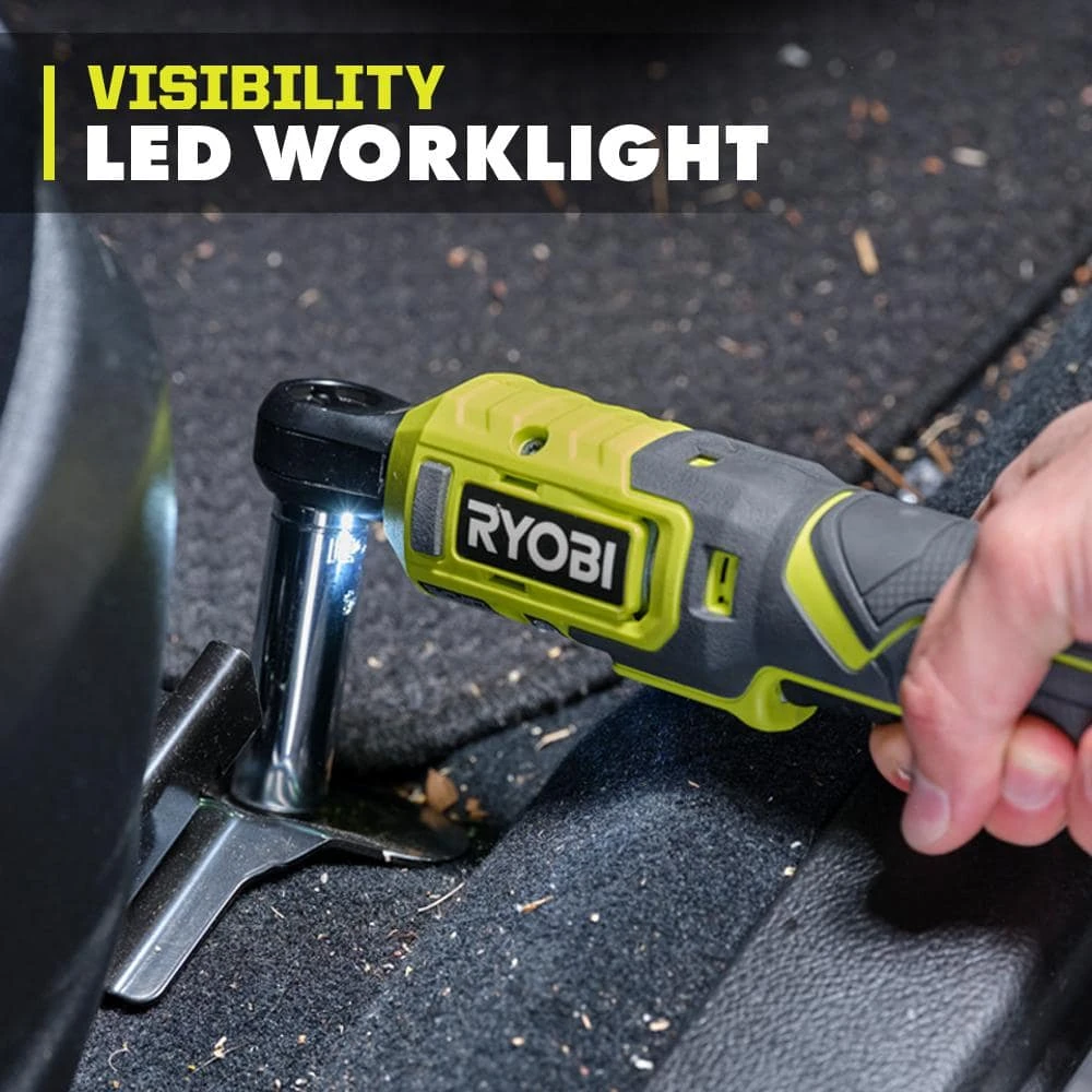 Ryobi USB Lithium 1/4 In. Ratchet Kit With 2.0 Ah Battery And FREE USB Charging Cable With USB Lithium 2.0 Ah Battery 5 Ryobi USB Lithium 1/4 In. Ratchet Kit With 2.0 Ah Battery And FREE USB Charging Cable With USB Lithium 2.0 Ah Battery - Image 5