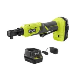 Ryobi ONE+ 18V Cordless 3/8 In. 4-Postion Ratchet Kit With 1.5 Ah Battery And Charger
