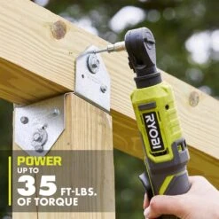 Ryobi ONE+ 18V Cordless Multi-Size Ratchet 3/8 In. And 1/4 In. Kit With 1.5 Ah Battery And Charger -RYOBI TOOLS SALE ryobi cordless ratchets pcl280k1 66 1000