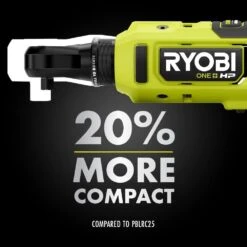 Ryobi ONE+ 18V HP Brushless Cordless 3/8 In. High Speed Ratchet Kit With 2.0 Ah Battery And Charger -RYOBI TOOLS SALE ryobi cordless ratchets psbrc26k1 77 1000