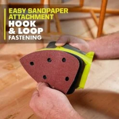 Ryobi ONE+ 18V Cordless Corner Cat Finish Sander With ONE+ 18V 2.0 Ah Lithium-Ion Battery -RYOBI TOOLS SALE ryobi detail sanders pcl416b pbp006 66 1000