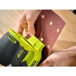 Ryobi 18-Piece 1/4 Sheet Sand Paper Assortment Set - 80, 120, And 220 Grit -RYOBI TOOLS SALE ryobi detail sanding sheets a19901 2 66 1000