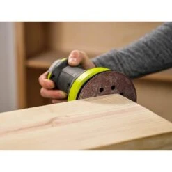 Ryobi 35-Piece 5 In. Random Orbit Sand Paper Assortment Set - 80, 120, And 220 Grit -RYOBI TOOLS SALE ryobi detail sanding sheets a21701 5 40 1000