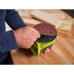 Ryobi 35-Piece 5 In. Random Orbit Sand Paper Assortment Set - 80, 120, And 220 Grit -RYOBI TOOLS SALE ryobi detail sanding sheets a21701 5 c3 1000