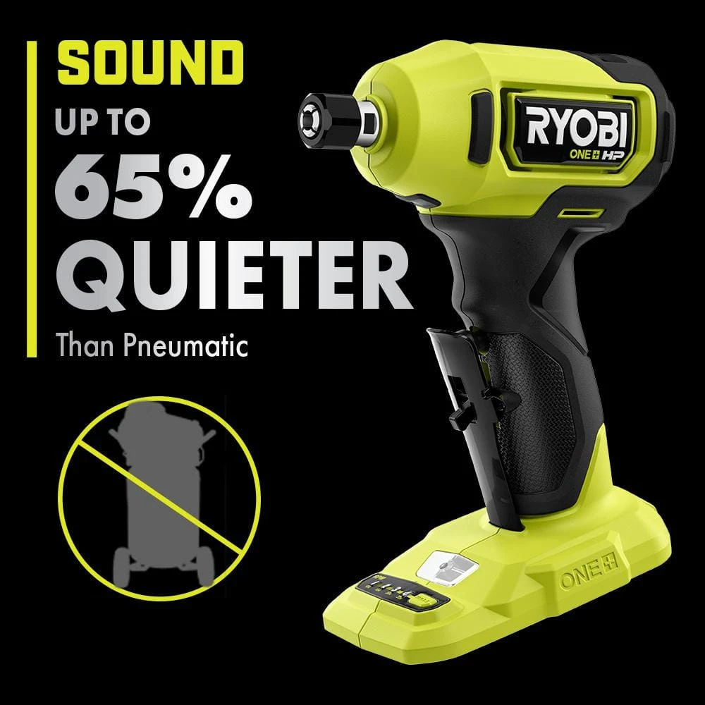 Ryobi ONE+ HP 18V Brushless Cordless Compact 1/4 In. Right Angle Die Grinder (Tool Only) 9 Ryobi ONE+ HP 18V Brushless Cordless Compact 1/4 In. Right Angle Die Grinder (Tool Only) - Image 9