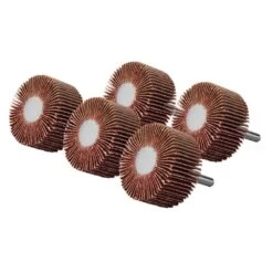 Ryobi ONE+ HP 18V Brushless Cordless Compact 1/4 In. Right Angle Die Grinder (Tool Only) With 80 Grit Flap Wheel Set (5-Piece) -RYOBI TOOLS SALE ryobi die grinders psbdg01b a91fw580 44 1000