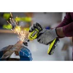 Ryobi ONE+ HP 18V Brushless Cordless 1/4 In. Right Angle Die Grinder Kit With 2.0 Ah Battery And Charger -RYOBI TOOLS SALE ryobi die grinders psbdg01k1 fa 1000