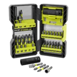 Ryobi 40-Piece Impact Drive Bit Set And Socket -RYOBI TOOLS SALE ryobi drill bit combination sets a96401 a0 1000