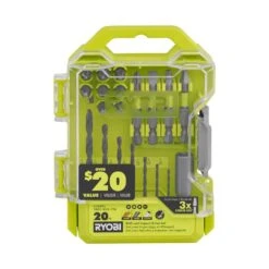 Ryobi Drill And Impact Drive Kit (20-Piece)