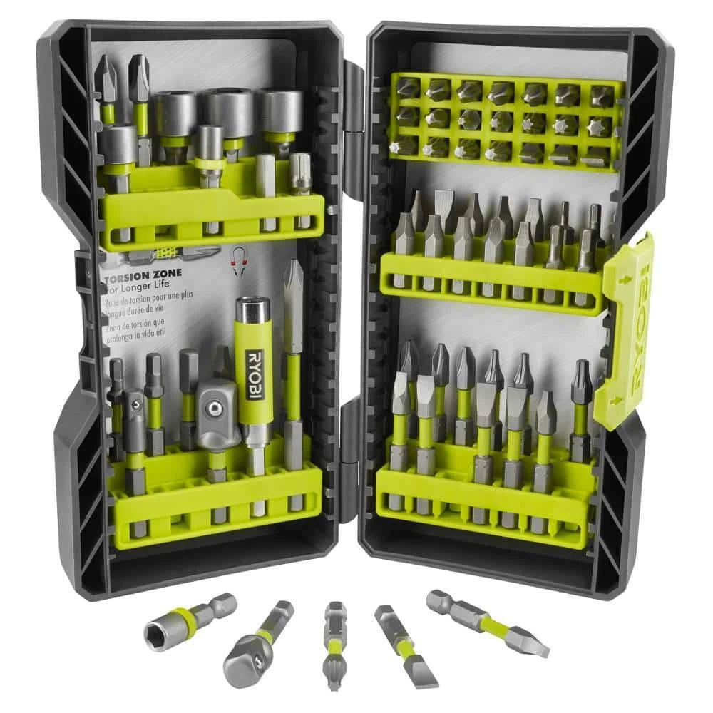 Ryobi 70-Piece Impact Rated Driving Kit With 40-Piece Drill And Impact Drive Kit 4 Ryobi 70-Piece Impact Rated Driving Kit With 40-Piece Drill And Impact Drive Kit - Image 4
